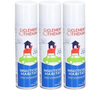 CLEMENT THEKAN Insecticide Habitat Liquide 3x250 ml