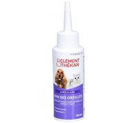 Clément Thékan Lotion Nettoyante pour les Oreilles Chiens et Chats - Soin des Goutte(S) Auriculaire(S) 100 ml