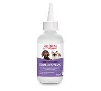 Clément Thékan Lotion Nettoyante pour les Yeux Chiens et Chats - Soin des Gouttes Ophtalmiques 125 ml