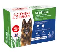 Parapharmacie en ligne > Vétérinaire > Produits anti-parasites pour animaux > Produits anti-puces et anti-tiques pour animaux Perfikan Solution Pour Spot-on Chien 20-40 kg 4 Pipe - Anti-puces et anti-