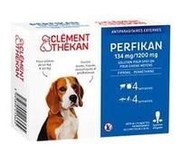 Clément Thékan Perfikan - Répulsifs pour insectes - pour chiens - 2,2 ml - pack de 4 G
