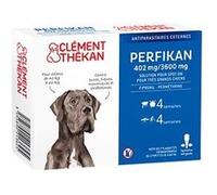 Clément Thékan Anti-puces et anti-tiques pour chien 40-60 kg - 4 pipettes unidose