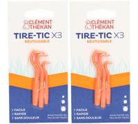 CLEMENT THEKAN Tire-Tic Pince À Tiques 2x1 pc(s)