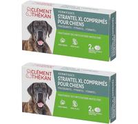 Clement Thekan Vermifuges Vers Plats Et Ronds Chien XL 2 Comprimés Comprimé(S) 2x2 pc(s)