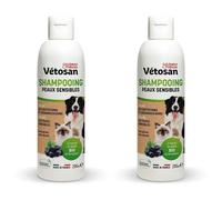 Clément Thékan Vétosan Shampooing Peaux Sensibles 2x200 ml