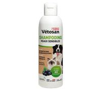 Clément Thékan Vétosan Shampooing Peaux Sensibles pour chiens et chats 200 ml