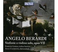 Clemente Anna Longus Fabrizio - Berardi : Symphonies A Violon Solo