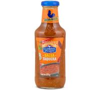 Clemente Jacques Taquera Bouteille de salsa 370 g / Sauce Salsa Rouge mexicaine, Sauce pour Nachos
