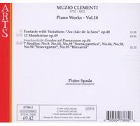Clementi, M. - Piano Works-Volume. 18