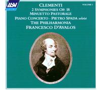 Clementi, M. - Symphony (2)/Concerto Piano/Minuetto Pastor