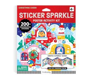 Clémentine Derodit - Christmas Cheer Sticker Sparkle Poster Activity Kit