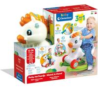 Clementino Martino Cheval Ride on, 3 en 1, Juet 1 Ans, Fabriqué en Italie, Multicolor - 56079