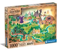 Disney Maps - 1000 pièces - Blanche-Neige