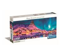 Clementoni – Puzzle Compact 1000 pièces Panorama Lofoten Islands
