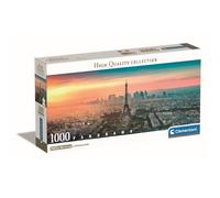 Clementoni - 1000p Panorama Paris - 98 x 33 cm - Avec poster