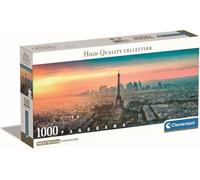 Clementoni - 1000p Panorama Paris - 98 x 33 cm - Avec poster