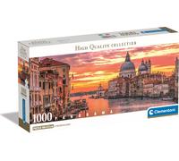 Clementoni - 1000p panorama Venise - 98 x 33 cm - Avec poster