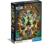 Clementoni - 1000p Villains - 70 x 50 cm - Avec poster