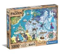 Clementoni 1000pzs Does Not Apply 2 Story Maps Frozen Adulte 1000 pièces, Person