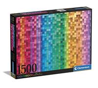 Clementoni 1000pzs Does Not Apply Colorboom Collection Pixel 1500 pièces, Gradient, Divertissement Adulte, Puzzle coloré-fabriqué en Italie, 31689, Multicolore, Medium
