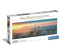 Clementoni Puzzle Panorama 1000 pièces – Ville Paris – Panoramique, Adulte, Multicolore