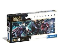 Clementoni 1000pzs Does Not Apply Panorama League of Legends Adulte 1000 pièces, panoramique, Fantaisie, Puzzle Personnage-fabriqué en Italie, 39670, Multicolore, Medium