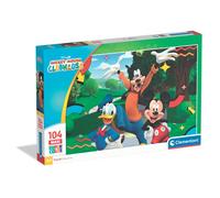 Clementoni Puzzle Enfant Mickey Mouse Disney Maxi 104 pièces – 4 ans et +