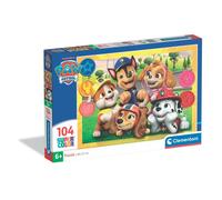 Clementoni - Puzzle Enfant Pat’ Patrouille 104 Pièces - 6 Ans et + - Jeu de société Enfant, Chiots héros, Concentration - Idée Cadeau