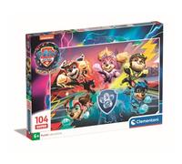 Clementoni Puzzle Supercolor 27236 – Paw Patrol The Mighty Movie – 104 pièces – Pour enfants 6 ans