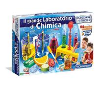 Clementoni - 13912 - Science et Jeu - Le Grand Laboratoire de Chimie - Made in Italy - Expériences Chimiques, Jeux scientifiques Enfants 8 Ans+ (Version en Italien)