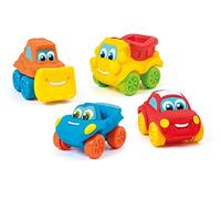 Clementoni Jouet pour bébés Soft & Go Cars 14099 - Voiture souple 1 unité aléatoire 6-36 mois