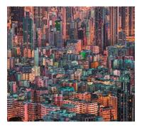 Clementoni Puzzle La Ruche - Hong Kong 1500 pièces Format paysage 59,2 x 84,3 cm À partir de 14 ans