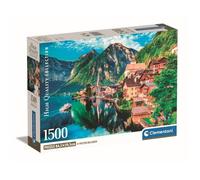 Clementoni - 1500p Hallstatt - 59,2 x 84,3 cm - Avec poster