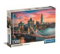 Clementoni - 1500p London Twilight - 59,2 x 84,3 cm - Avec poster G