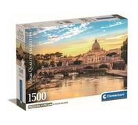 Clementoni - 1500p Rome - 59,2 x 84,3 cm - Avec poster G