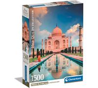 Clementoni - 1500p Taj Mahal - 59,2 x 84,3 cm - Avec poster
