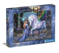 Clementoni 1500pzs Does Not Apply Collection Bluebell Wood 1500 pièces-fabriqué en Italie, Anne Stokes, Fantaisie, Puzzle Adulte, 31821, Multicolore, Medium