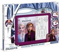 Clementoni - 15290 - Disney - Ardoise Magique La Reine des Neiges 2 - Pupitre à Dessins tiré du Film d'animation - Utilisation Facile - Développe la Créativité et l'esprit Artistique