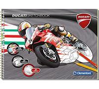 Clementoni - 15794.5 - Kit De Loisirs Créatifs - Cahier À Dessins - Ducati