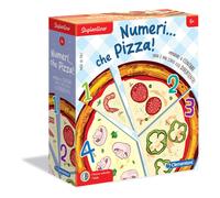 Clementoni - 16127 - Sapientino - Numeris Che Pizza - Jeu Pour Apprendre Compter Jouer Sur Les Chiffres - Jeu Éducatif 4 Ans Cartes Illustrées - Made In Italy
