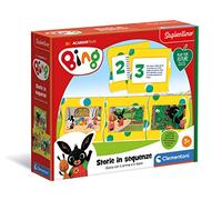 Clementoni - 16286 - Sapientino - Jeu Bing - Storie en séquences, Avant et après - Puzzle séquences - Play for Future - Fabriqué en Italie - Jeu éducatif 3 Ans