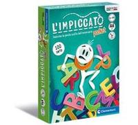 Clementoni Jeu de société Le Pendu Pocket Maquet – Cartes, 2 joueurs, 6 ans+, Multicolore