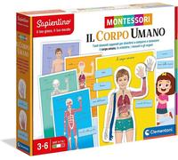 Clementoni 16373 Sapientino Montessori Le Corps Humain