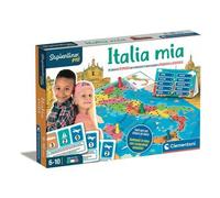 Clementoni - Sapientino Plus-Italie Mia-Jeu éducatif Géographie Enfants 6 Ans, Parcours Quiz (Version en Français) -Made in Italy, Multicolore, 16417