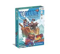 Clementoni - 16567 - Tortuga - Jeu de Cartes pour Enfants à partir de 8 Ans et Plus - De 2 à 6 Joueurs - Jeu Educatif pour Jouer en Famille