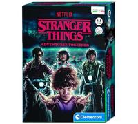Clementoni - 16636 - Stranger Things - Adventures Together - Jeu de Plateau Ludique - pour Jouer et s'Amuser en Famille à partir de 6 Ans et Plus - De 1 à 4 Joueurs -