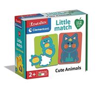 Clementoni - 16717 - Education - Little Match - Animaux - 6 Puzzles - Puzzle Enfant 2 Ans, Jeu éducatif 2 Ans, activités manuelles Enfants, matériaux 100% recyclés, fabriqué en Italie