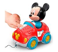 Clementoni - 17208 - Baby Mickey - Ma Voiture à Tirer Multicolore