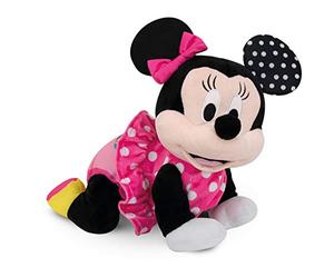 Clementoni 17260 Disney Baby - Minnie rampant avec moi, doudou éducatif pour bébés et tout-petits, jouet en peluche pour développer la motricité, encourager le développement