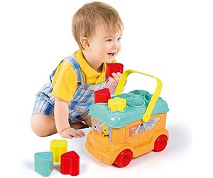 Clementoni - 17282 - Soft Clemmy - Le Bus des Formes de Winnie, bébé 10 Mois